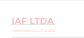 Inversiones Aqua Fria